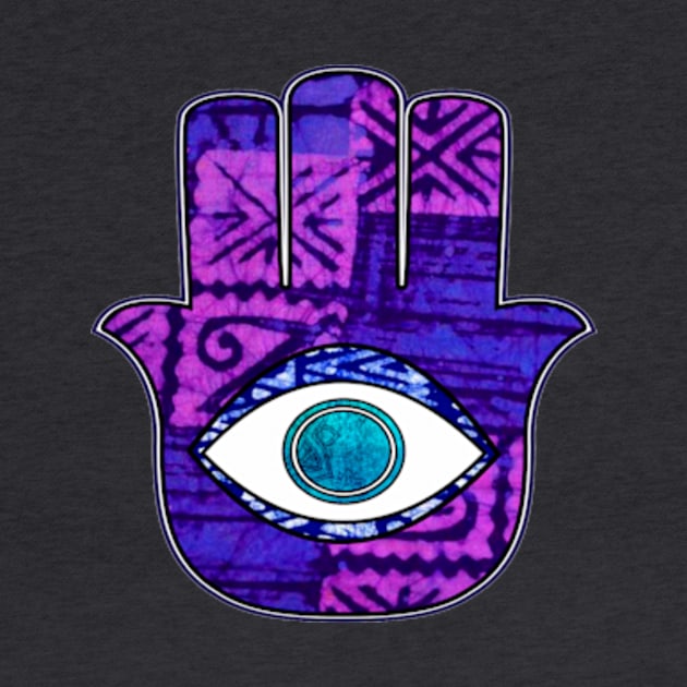 Hamsa Hand Evil Eye by artbyomega